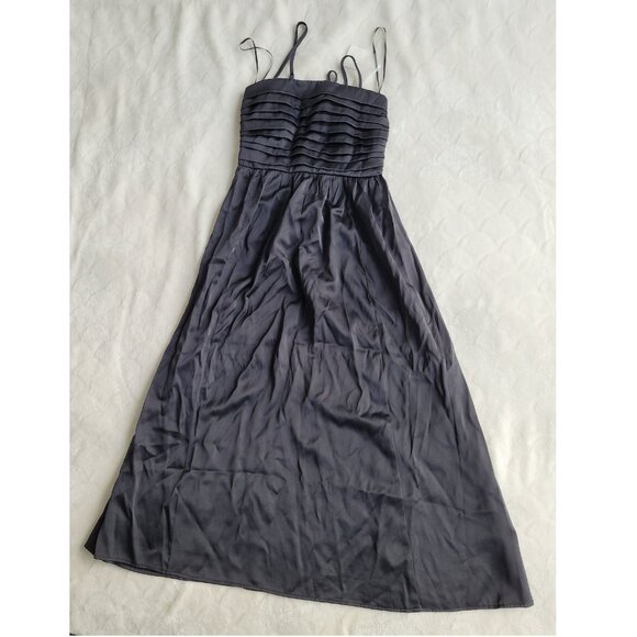 Abercrombie & Fitch Elegant Black Strapless Midi Dress - Picture 4 of 8